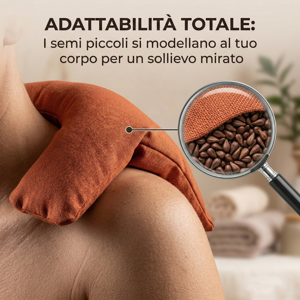 Semillas de uva sueltas para almohadas de calor - relleno natural para terapias de calor y frío, ecológicas y seguras