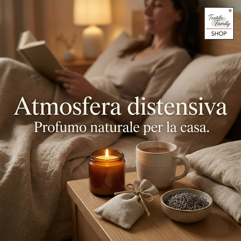 Cogollos secos con aroma a lavanda hechos en Italia Tex Family – para bolsas de armario, popurrí y bricolaje