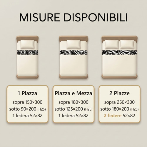 SEXI Schwarz-weiß gestreifte Bettwäsche Set aus reiner Baumwolle, hergestellt in Italien