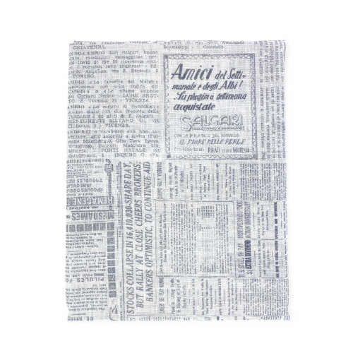 Coppia Tendine a Vetro News Style Semitrasparenti in Bouclè con Tunnel per Astina – 2 Teli Made in Italy