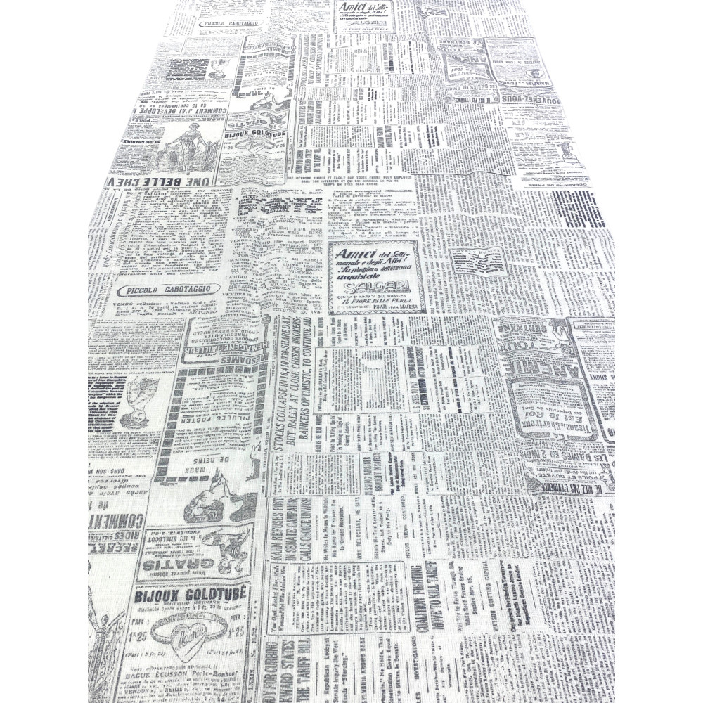 Coppia Tendine a Vetro News Style Semitrasparenti in Bouclè con Tunnel per Astina – 2 Teli Made in Italy