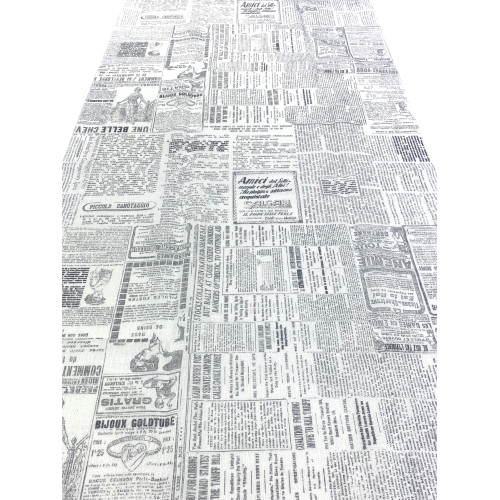 Pair of Glass Curtains News Style Semitransparent in Bouclè with Tunnel for Fore-end – 2 Sheets Made in Italy