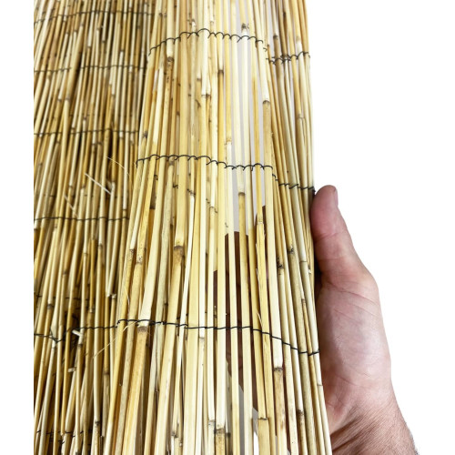 Arelle Privacy Plus – Arella Privacy Screen in Natural Bamboo Reeds, Balcony and Fencing Reed