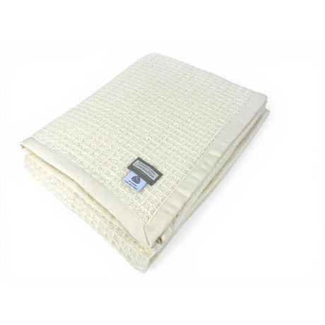Maia Summer Wool Blanket - Reine Schurwolle - leicht und atmungsaktiv - Anti-Pilling - Made in Italy