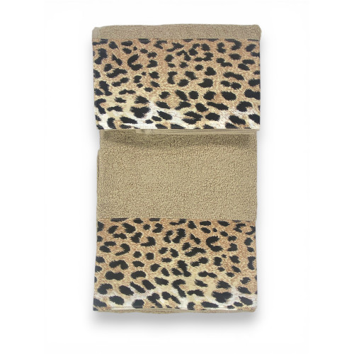 copy of TOWEL SET 1+1 FACE & Guest ZEBRA white BLACK