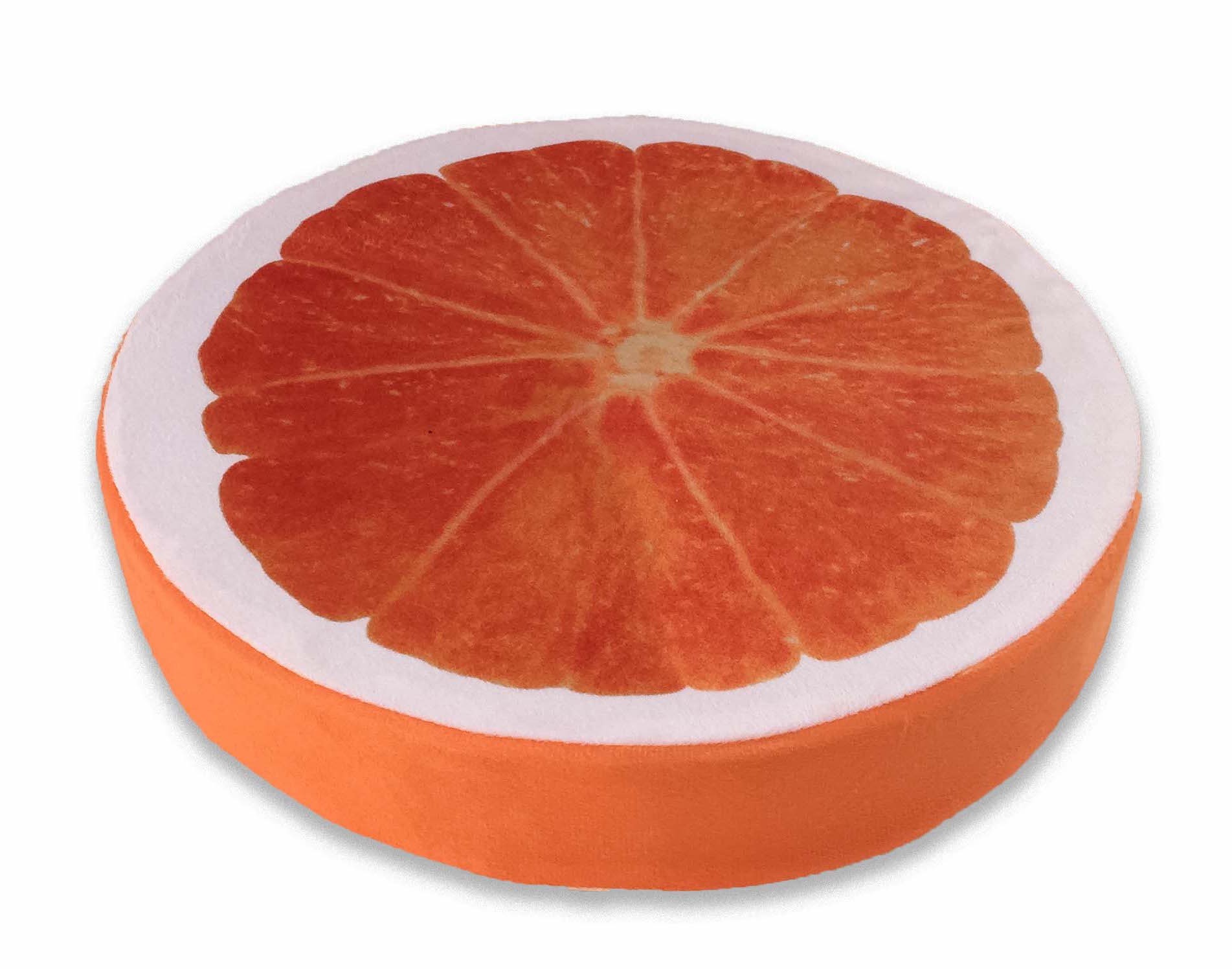 felpato a forma di kiwi Red 1 Everyday Cuscino morbido rotondo a forma di frutto arancia e anguria 