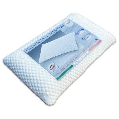 MEMORY SPHERE ANTI-MITE HYPOALLERGENIC PILLOW MOD. SOAP