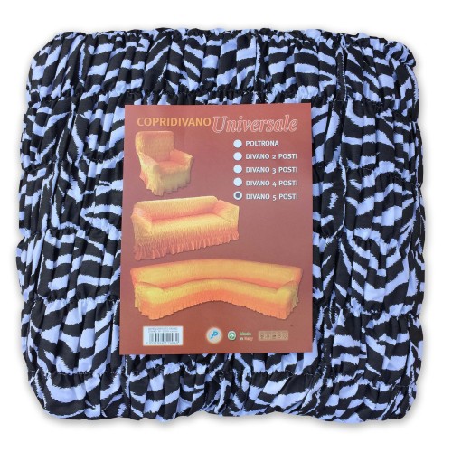 Couverture de canapé ANGULAIRE UNIVERSELLE ZEBRA