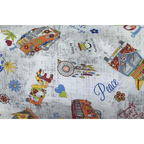 HIPPIE Peace and LOVE duvet...