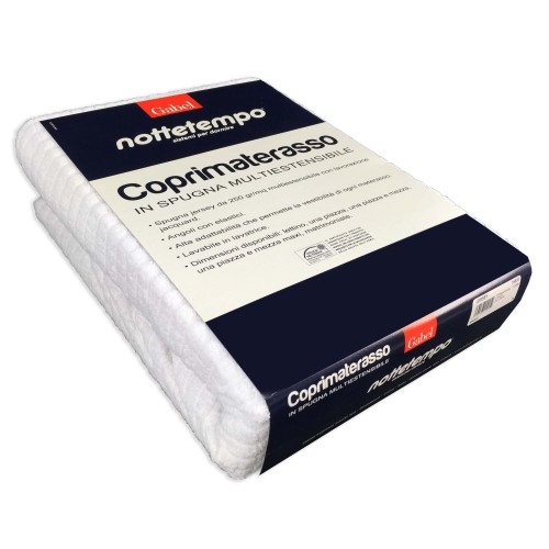 Gabel Mattress Topper Multi-Extensible Jersey Sponge - Elastic Corners H27