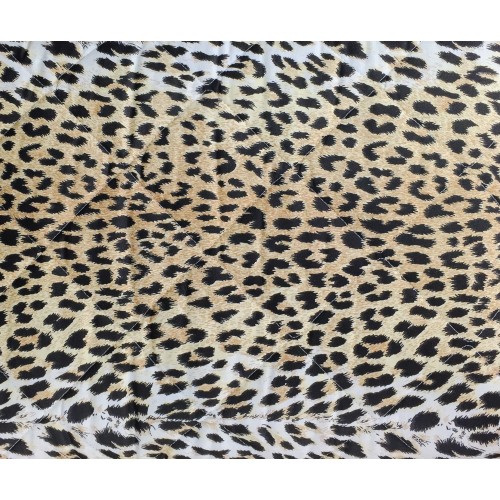 QUILTED BEDSPREAD LEOPARD SPOTTED