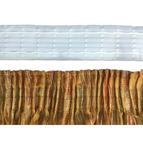 TAPE FOR CURTAIN RILOGA CURLING CURTAINS MOD. CIGARETTE PER METER