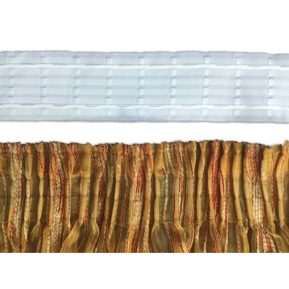 TAPE FOR CURTAIN RILOGA CURLING CURTAINS MOD. CIGARETTE PER METER TAPE FOR CURTAIN RILOGA CURLING CURTAINS MOD. CIGARETTE PER METER