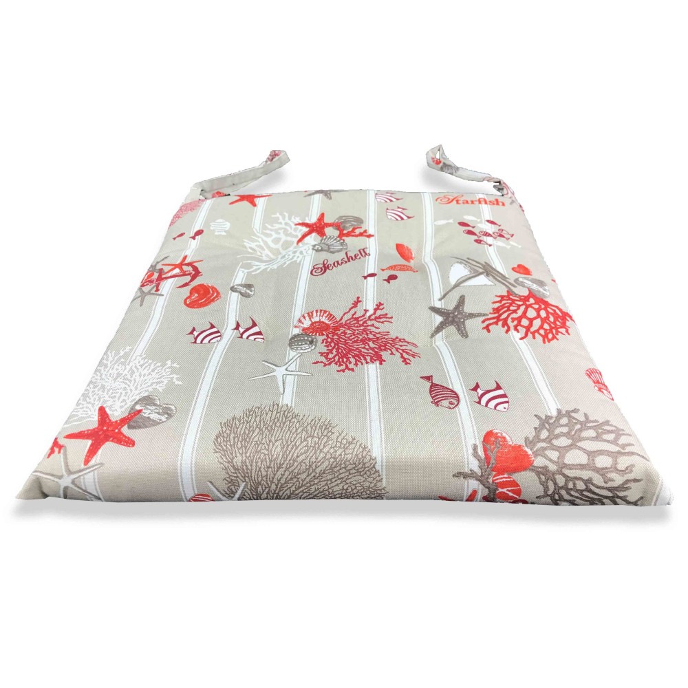 FUNDA DE SILLA MORBIDENE MARE MARINO ROJO FUNDA DE SILLA MORBIDENE MARE MARINO ROJO