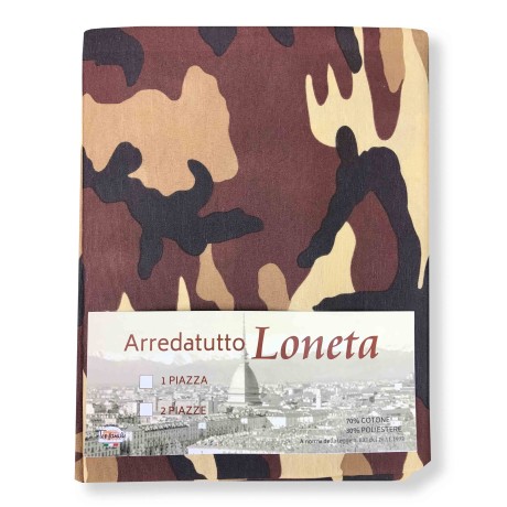 TOALLA FUNDA PARA MUEBLES GRAN BUFANDA COLCHA FUNDA SOFÁ LONETA TELA CAMUFLAJE MARRÓN