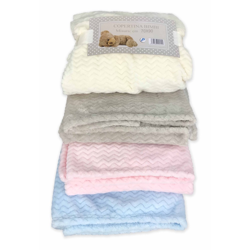 COPERTA COPERTINA IN PILE CM. 100X140 DA LETTINO BAMBINI COPERTA COPERTINA IN PILE CM. 100X140 DA LETTINO BAMBINI