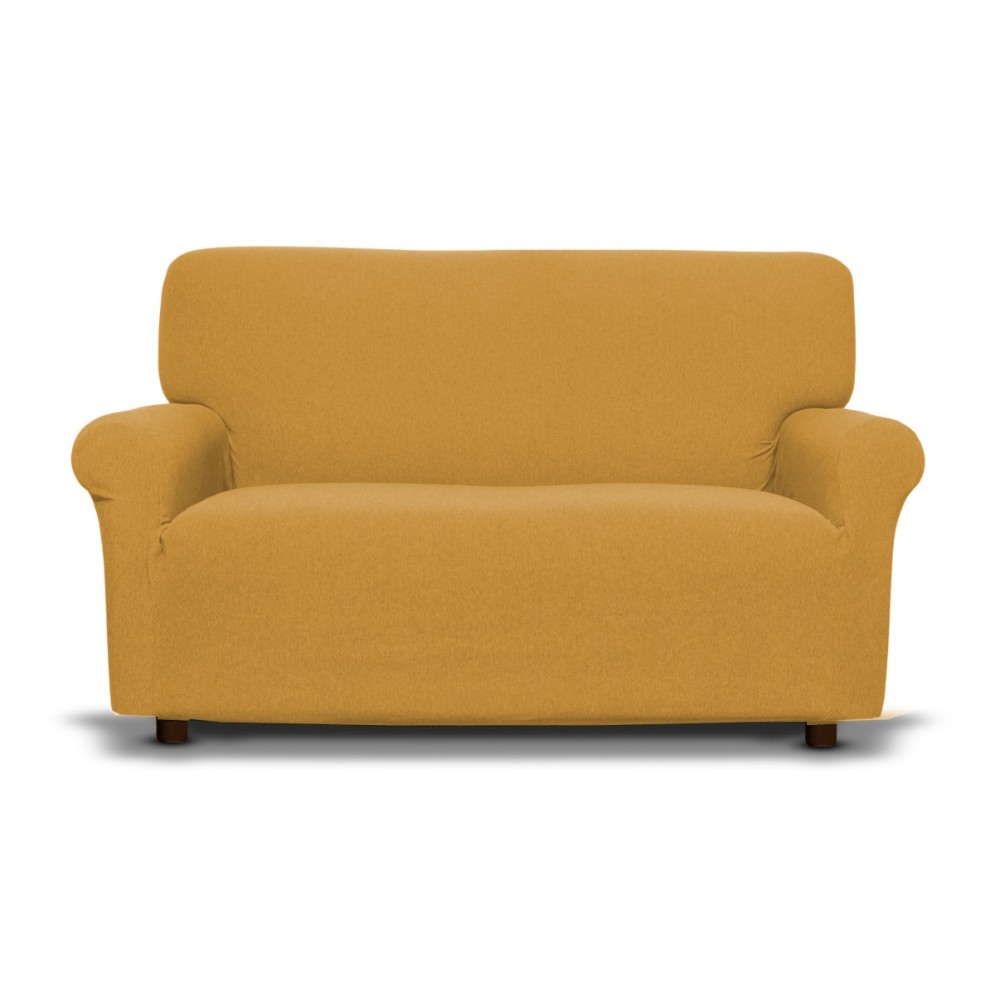 New York Stretch Sofa Bezug Gold Ocker Farbe New York Stretch Sofa Bezug Gold Ocker Farbe