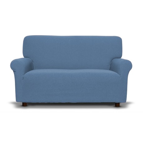 housse de canapé stretch New York bleu clair