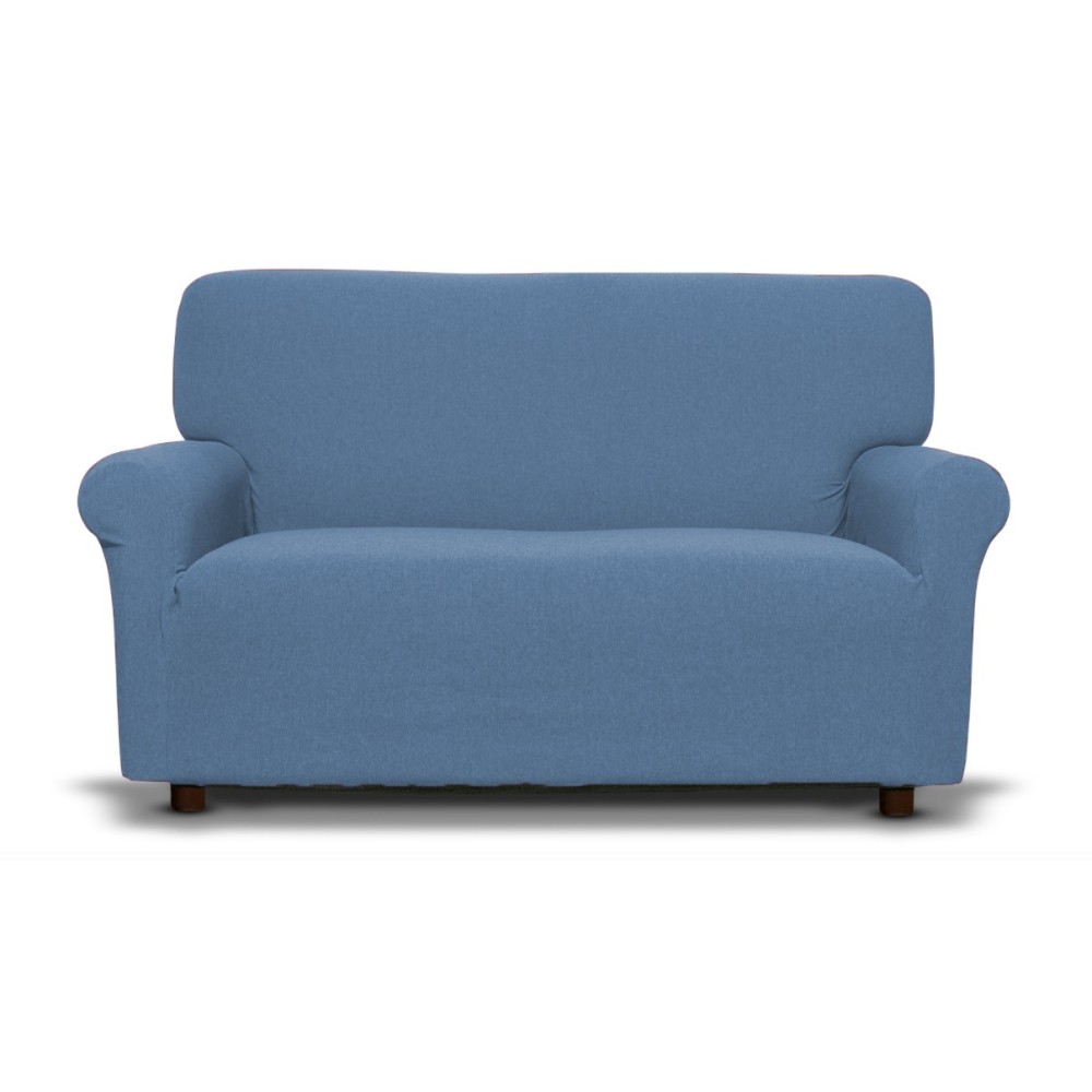 Bezug Stretch-Sofa New York Hellblau Bezug Stretch-Sofa New York Hellblau