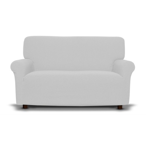 white stretch sofa cover
