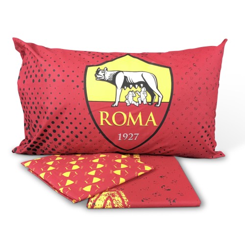 Housse de COUETTE ROMA CALCIO 1 SQUARE ORIGINAL UNIQUE A. S. ROMA