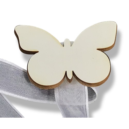 MAGNET Ferma Rideau PAPILLON LAIT BLANC AIMANTS POUR RIDEAUX