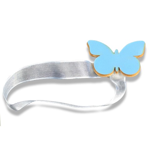 MAGNET Stop Rideau PAPILLON AIMANTS BLEUS POUR RIDEAUX