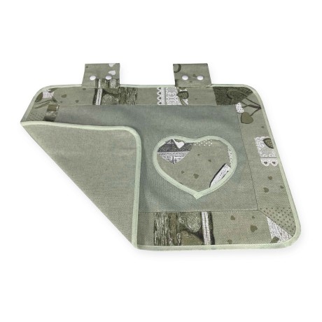 OFENABDECKUNG OFENABDECKUNG AUS STOFF HOLLY BEIGE