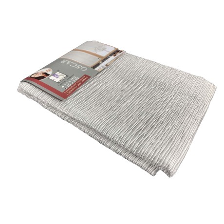 PAR DE CORTINAS DE CRISTAL MODERNAS DE 45 O 70 O 90 DE ANCHO OSCAR GREY