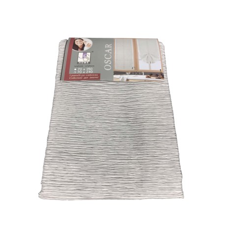 PAR DE CORTINAS DE CRISTAL MODERNAS DE 45 O 70 O 90 DE ANCHO OSCAR GREY