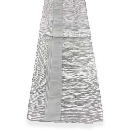 PAR DE CORTINAS DE CRISTAL MODERNAS DE 45 O 70 O 90 DE ANCHO OSCAR GREY