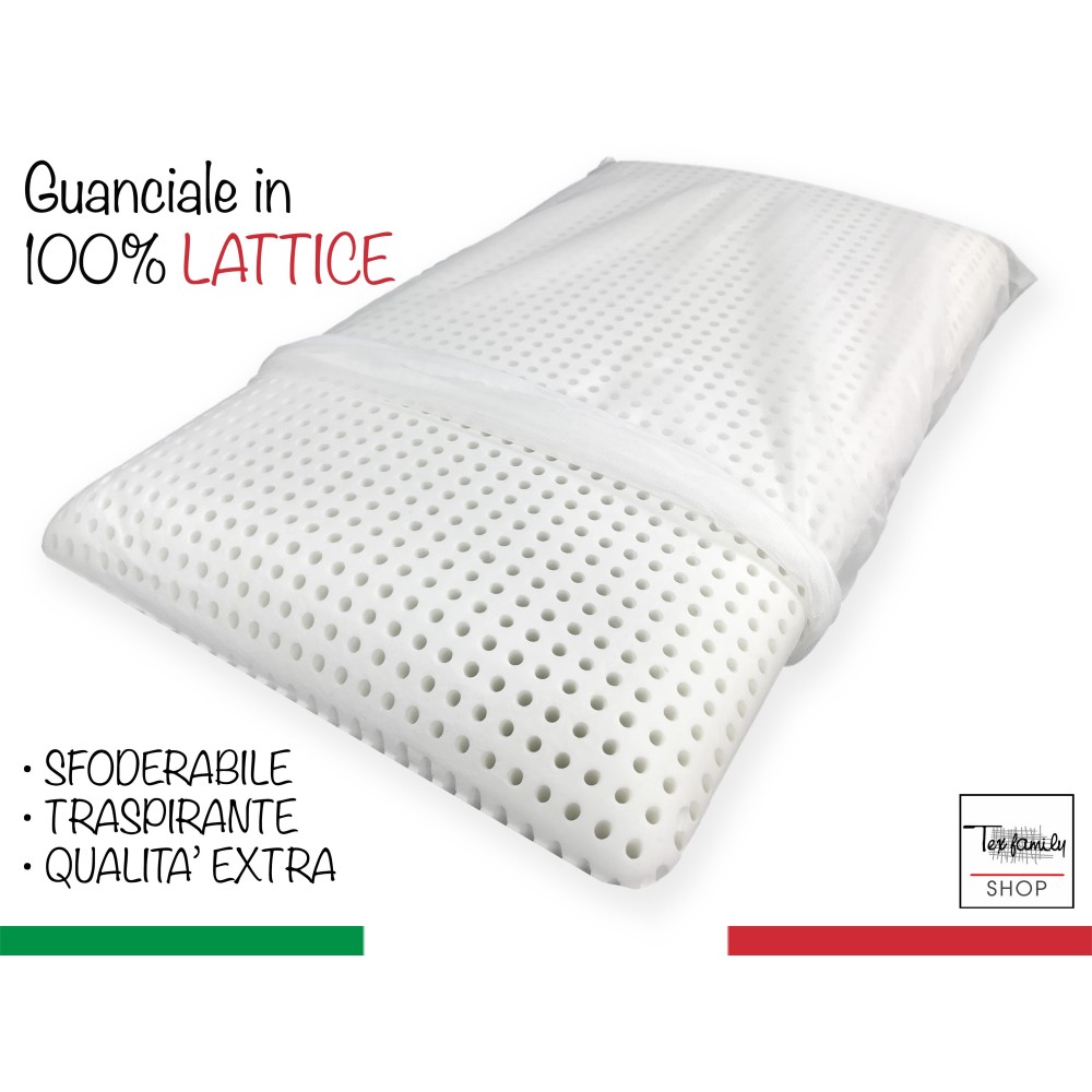 GUANCIALE CUSCINO IN PURO LATTICE GUANCIALE CUSCINO IN PURO LATTICE