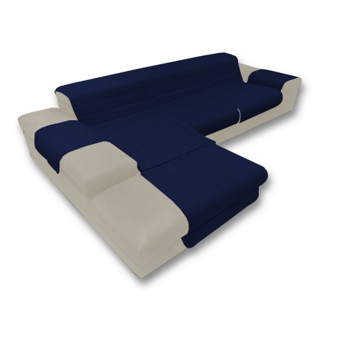 COPRIDIVANO ITALIA il salvadivano CON PENISOLA trapuntato UNITO BLU