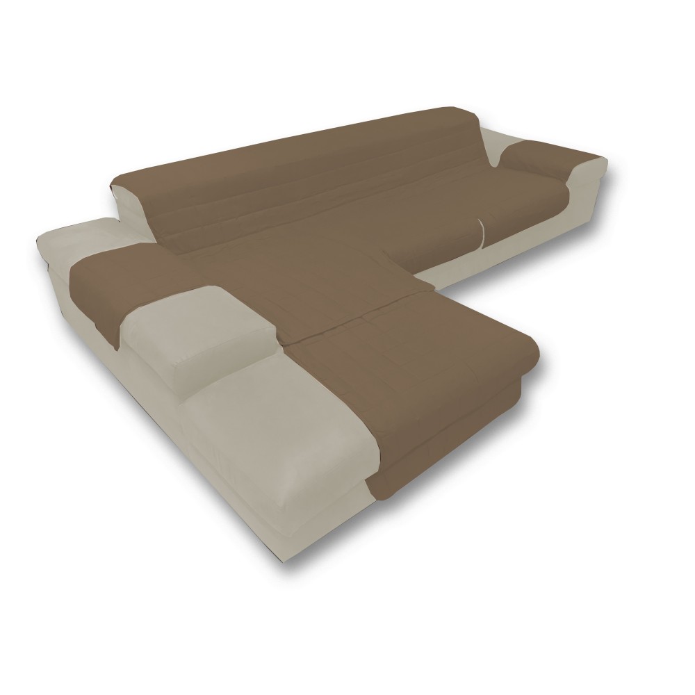 Couverture de canapé ITALIE LE SALVADIVANO AVEC LA PÉNINSULE MATELASSÉ TORTORA Couverture de canapé ITALIE LE SALVADIVANO AVEC LA PÉNINSULE MATELASSÉ TORTORA