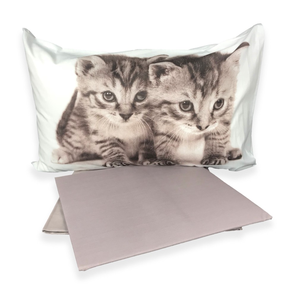 PLEIN DRAP DE LIT DE FEUILLES DE NATURE CHAT CHATS KR018 PLEIN DRAP DE LIT DE FEUILLES DE NATURE CHAT CHATS KR018
