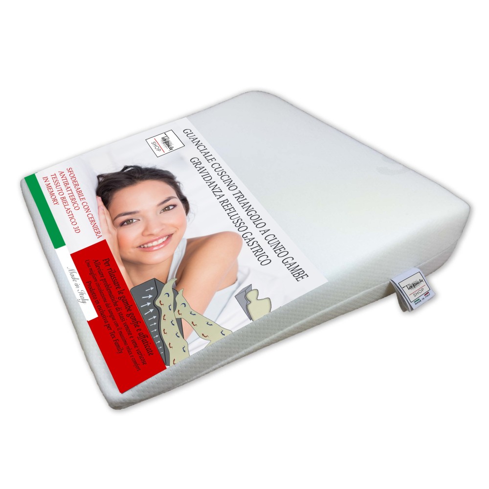 GUANCIALE CUSCINO TRIANGOLO A CUNEO GAMBE GRAVIDANZA REFLUSSO GASTRICO GUANCIALE CUSCINO TRIANGOLO A CUNEO GAMBE GRAVIDANZA REFLUSSO GASTRICO