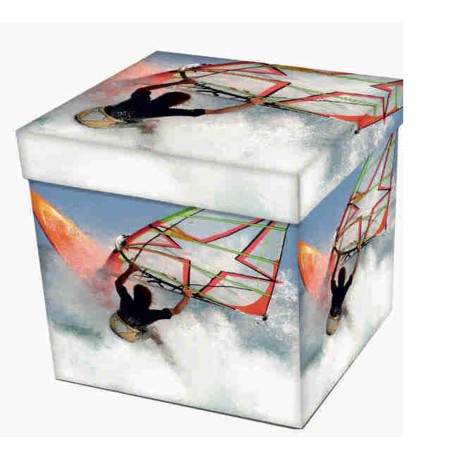 POUF CONTAINER REPOSE-PIED, PLANCHE À VOILE