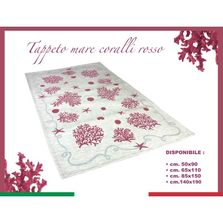 SEA SEA CARPET RED CORALS