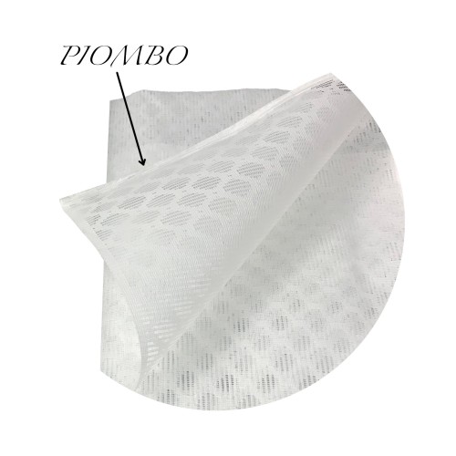 TENDA rete ZANZARIERA a rombo da esterno piombata larga cm. 200 unito BIANCO