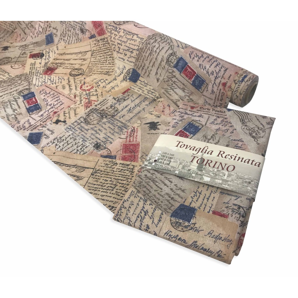 TOVAGLIA ANTIMACCHIA RESINATA TORINO CARTA POSTALE TOVAGLIA ANTIMACCHIA RESINATA TORINO CARTA POSTALE