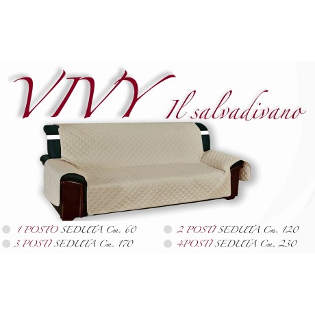 Gesteppter Sofabezug Vivy...