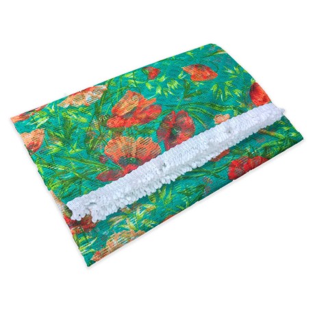 TENDA RETE ZANZARIERA DA ESTERNO GIARDINO RETONE FIORE VERDE CM.150X250