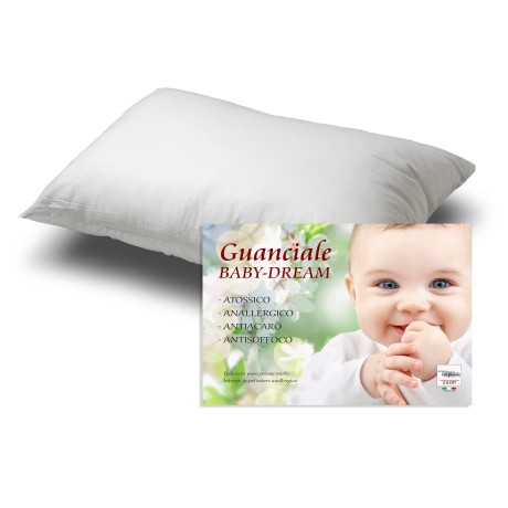 BABY DREAM BABY PILLOW FOR ANTI-SUFFOCATION BED Cm. 40x60