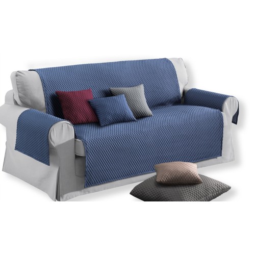 BL SOFA COVER BUBBLES BLUE SOFA PROTECTOR WITH MASSAGING EFFECT NO IRON