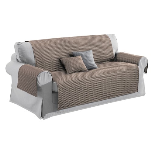 TR SOFA COVER BUBBLES DOVE GREY SOFA PROTECTOR WITH MASSAGING EFFECT NO IRONING