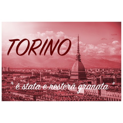 ESCUDO METÁLICO ANTIGUO CON CADENA DE CUELLO LOGO OFICIAL DEL TORINO FC y postal TORINO È