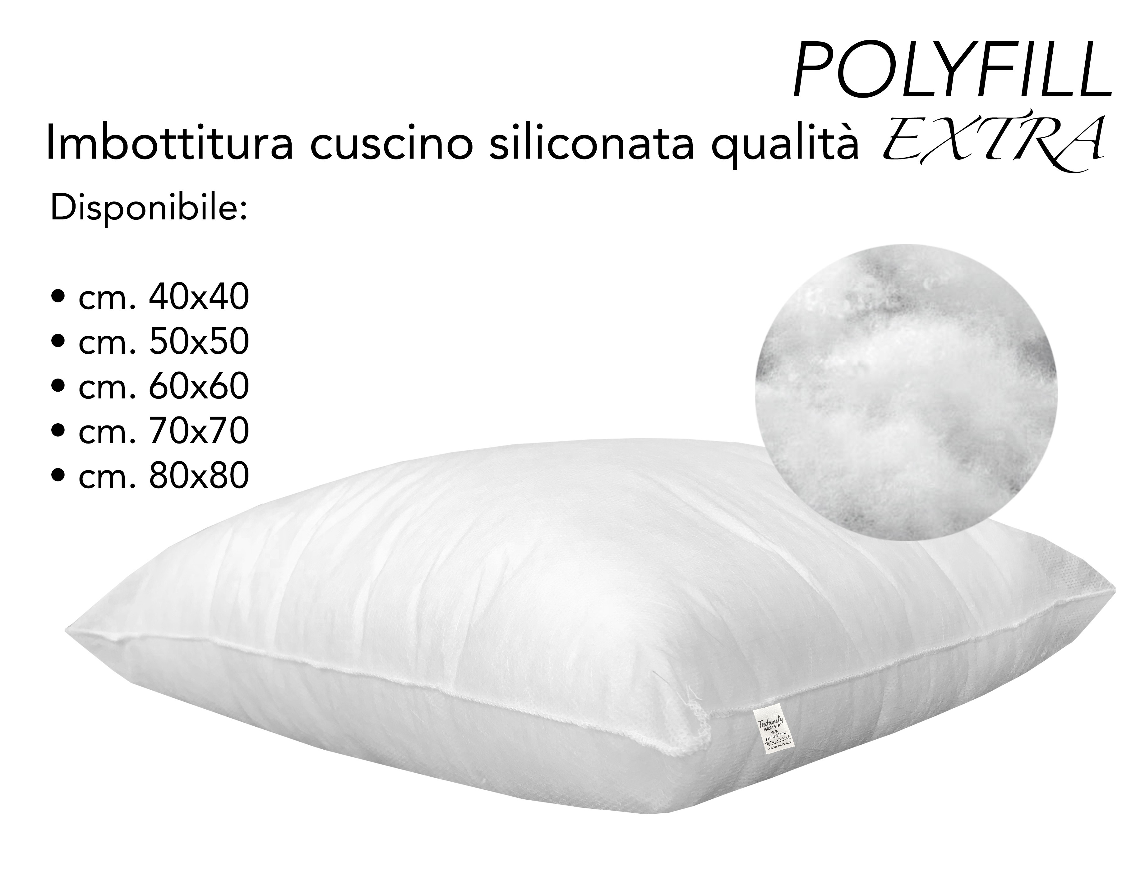 Riempimento cuscino imbottito in poliestere molti Taglia anche dimensioni speciale per divano cuscino decorativo cocktail Guanciale Cuscino Bianco 30 x 30 cm 