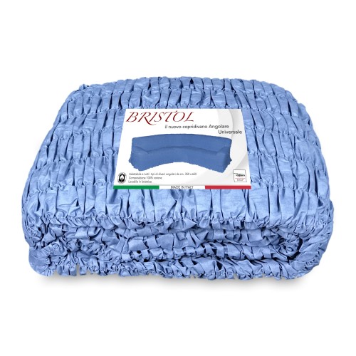BRISTOL UNIVERSAL ECKSOFA BEZUG EINFARBIG BLAU