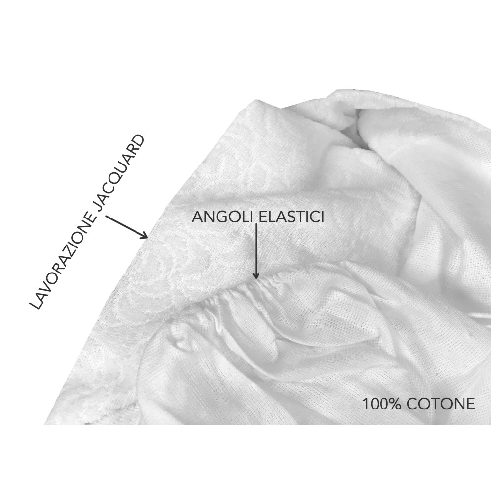 FUNDA DE COLCHÓN DE RIZO DE PURO ALGODÓN TEX FAMILY