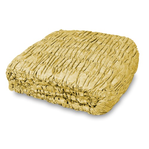 UNIVERSAL CORNER SOFA COVER BRISTOL SOLID OCHRE